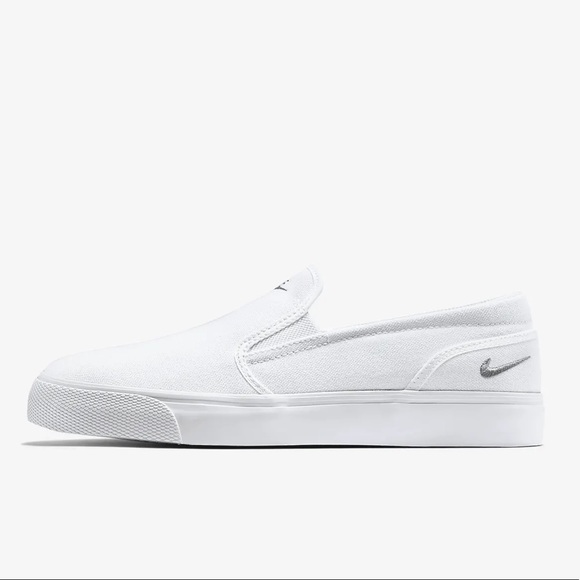 Nike Toki Slip On Sneaker White